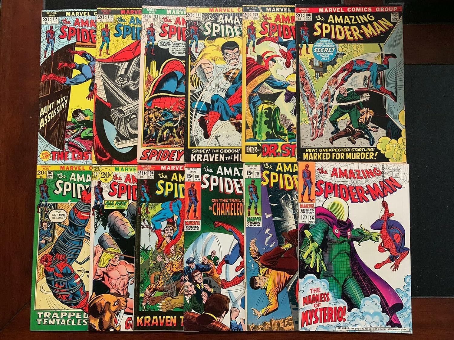 Silver, Bronze and Current Comics