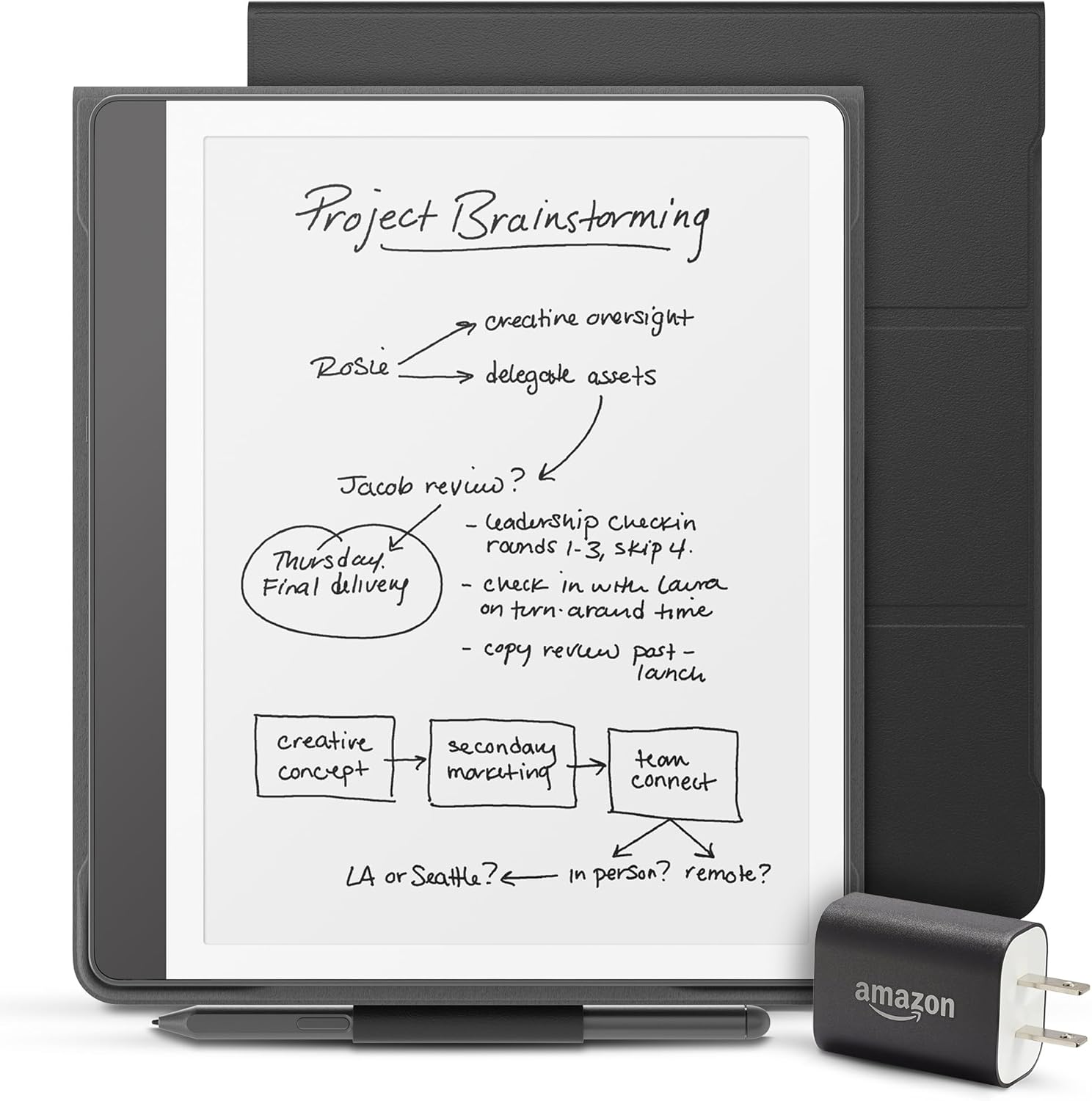 Amazon Kindle Scribe Essentials Bundle including Kindle Scribe (64GB)