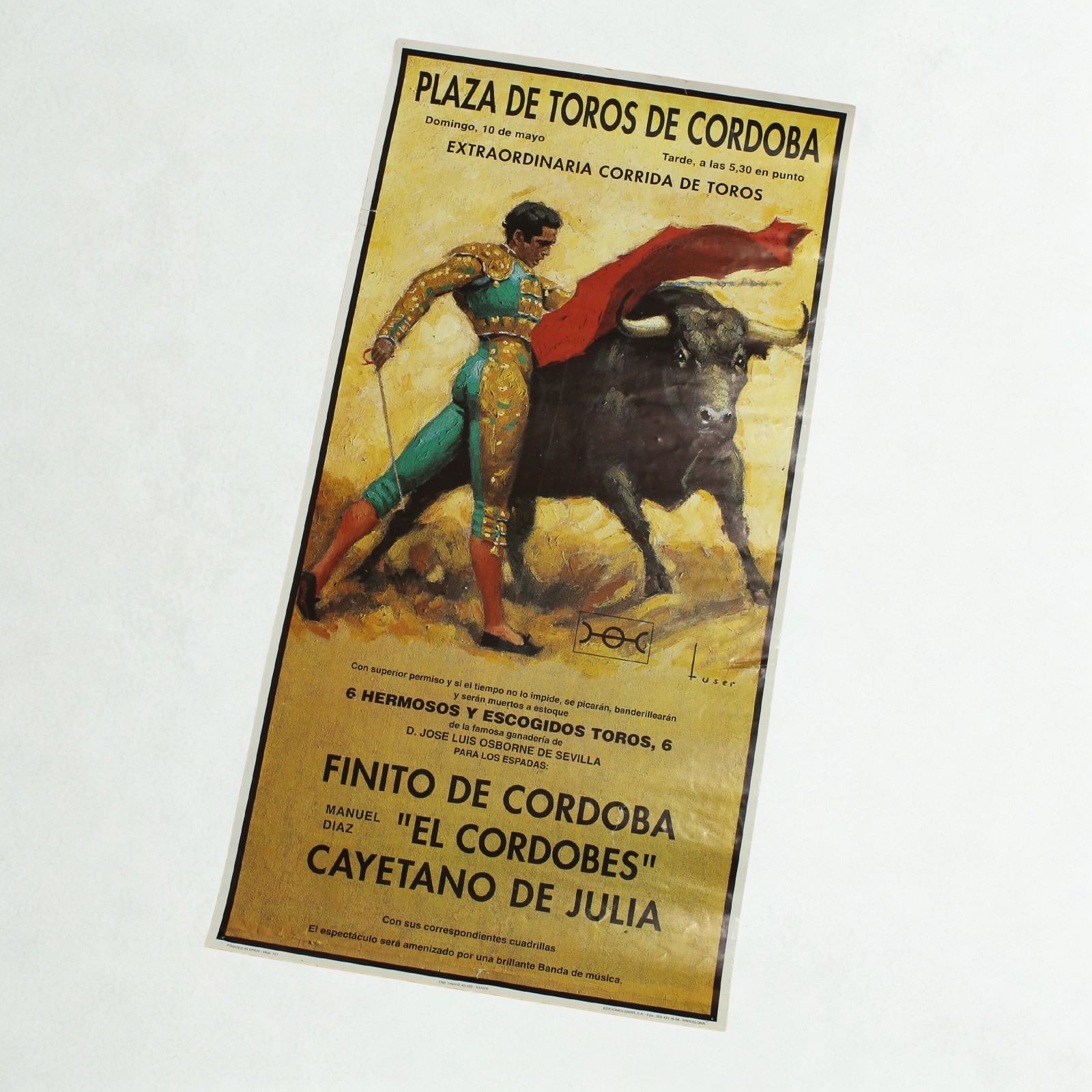 El Cordobes Poster