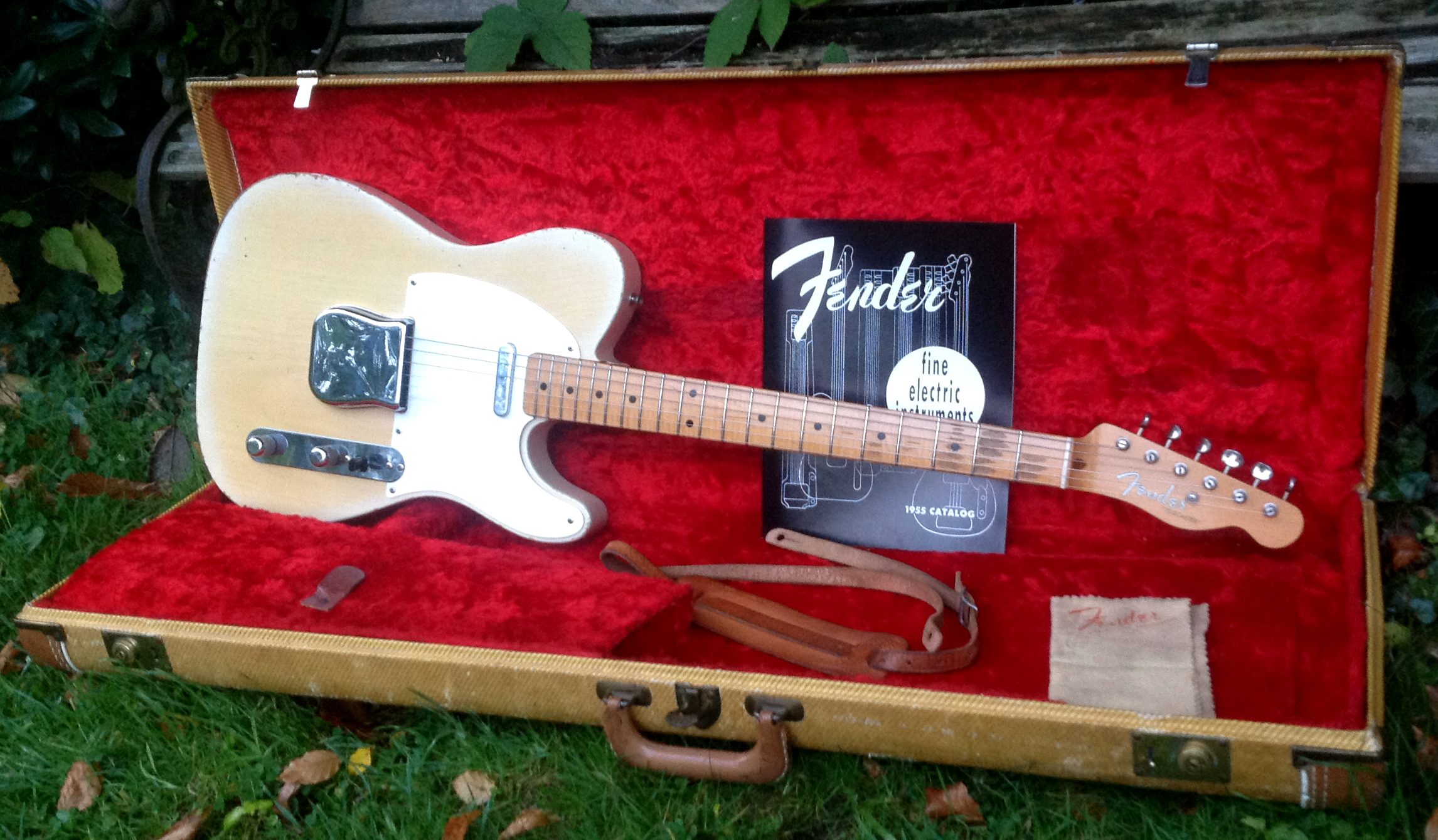 Fender Telecaster 1958 Vintage Electric Guitar with Original Case